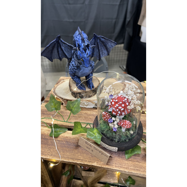 Grand Dragon Bleu Nuit