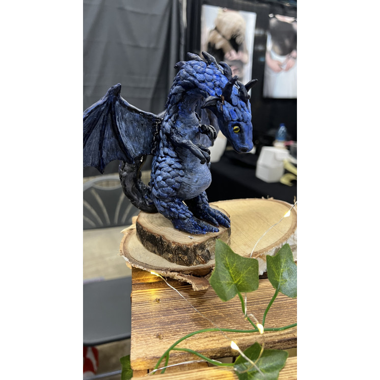 Grand Dragon Bleu Nuit